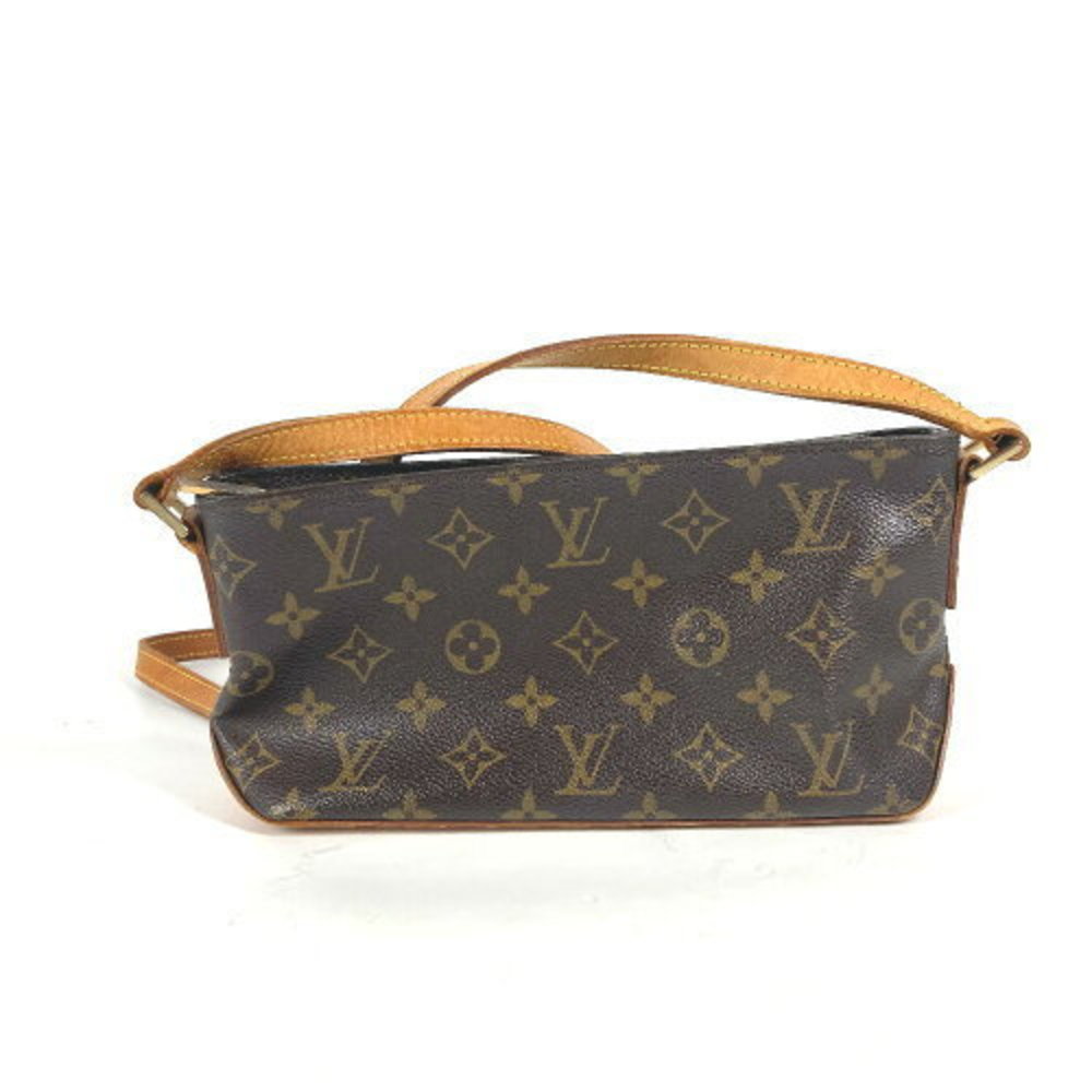Louis Vuitton Monogram Trotteur Crossbody Bag brown